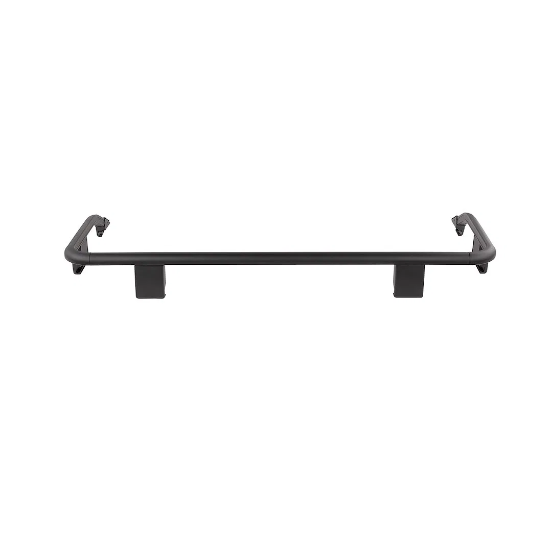 1780010 – ARB USA Roof Basket Accessory Bar, For Use With ARB Roof Basket Flooring Black Single With Front Bar